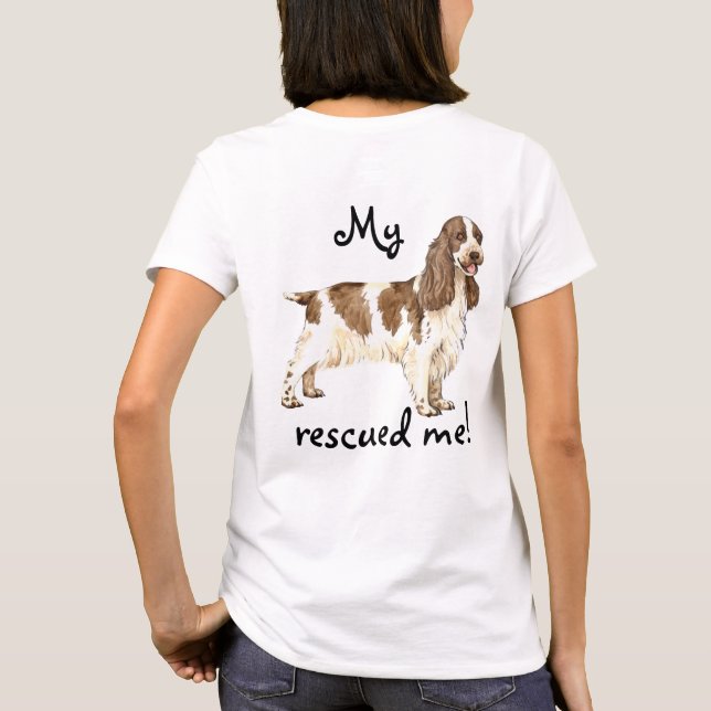 T-shirt Secourir Anglais Cocker Spaniel (Dos)