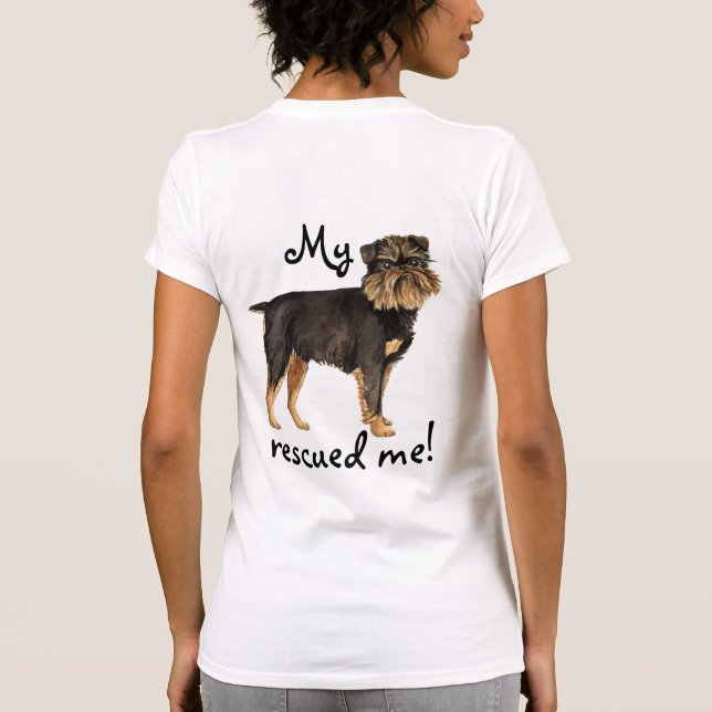 T-shirt Secourir Bruxelles Griffon (Dos)