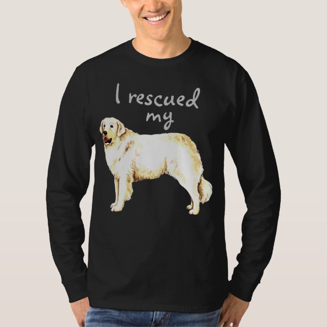 T-shirt Secourir Kuvasz (Devant)
