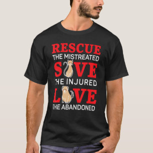 T-shirt Secourir Le Mistreated Sauvons L'Amour Blessé L'Ab