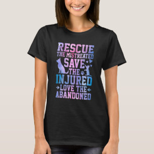 T-shirt Secourir les Maltraités Sauver les Blessés Aimer l