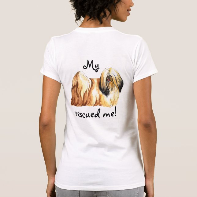 T-shirt Secourir Lhasa Apso (Dos)