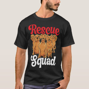 T-shirt Secourir Squad Animal Shelter Activist Animal Resc