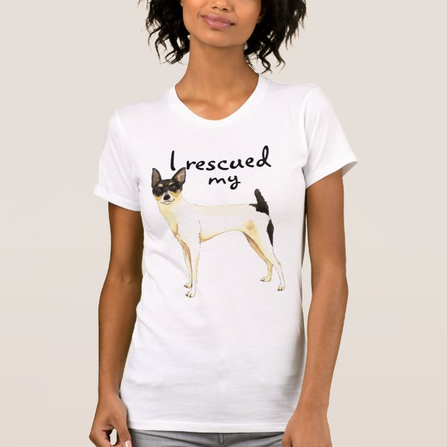 T-shirt Secourir Toy Fox Terrier (Devant)