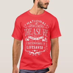 T-shirt Secours de sauvetage Garde de vie Trésor national