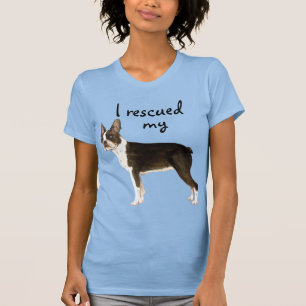 T-shirt Secourt Boston Terrier
