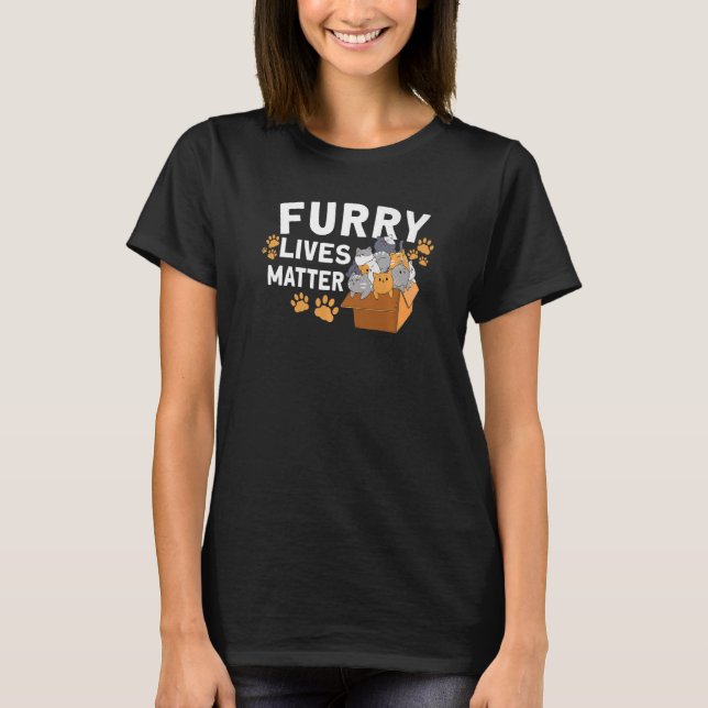 T-SHIRT SECOURT CAT DROITS DES ANIMAUX SECOURT CAT ADOPTIO (Devant)