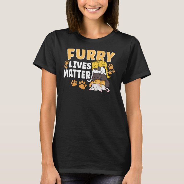 T-SHIRT SECOURT CAT DROITS DES ANIMAUX SECOURT CAT ADOPTIO (Devant)