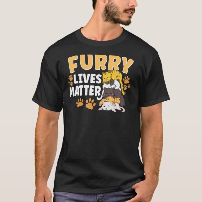 T-SHIRT SECOURT CAT DROITS DES ANIMAUX SECOURT CAT ADOPTIO (Devant)