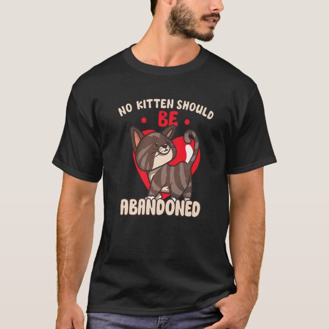 T-shirt Secourt Chat Droits des animaux Secourt Chat Adopt (Devant)