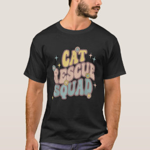 T-shirt Secourt Chat Escadron de sauvetage animal Adoption