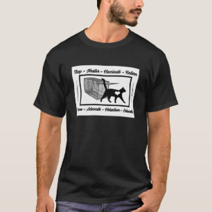 T-shirt Secourt de chat Retour du vaccin Neutre Piège-Che