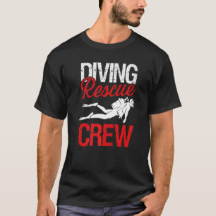 T-shirt Secourt de plongée Crew Professional Secourt de pl