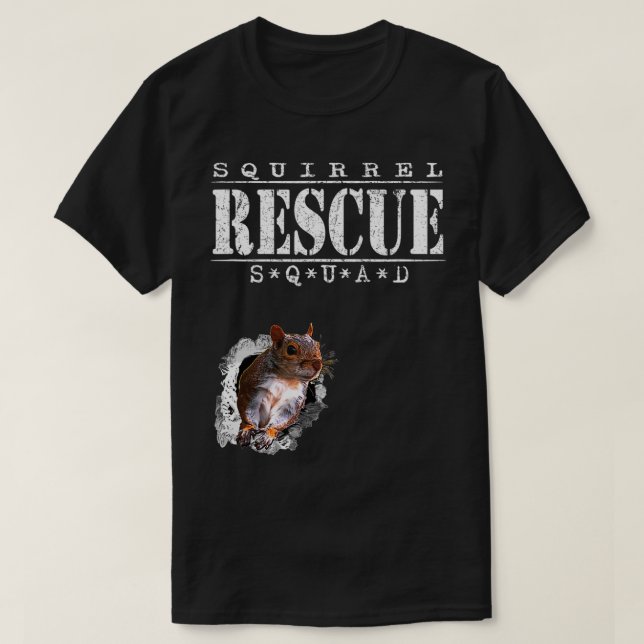 T-shirt Secourt d'écureuil 2 (Design devant)