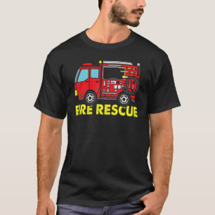 T-shirt Secourt incendie pompier