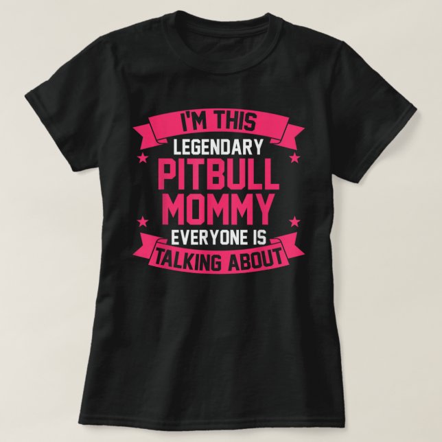 T-Shirt Secourt Pitbull Secourt droite (Design devant)