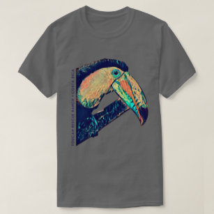 T-shirt Secourt tactile - Géométrique Toucan