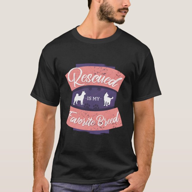 T-shirt Secouru Est Ma race préférée (Devant)