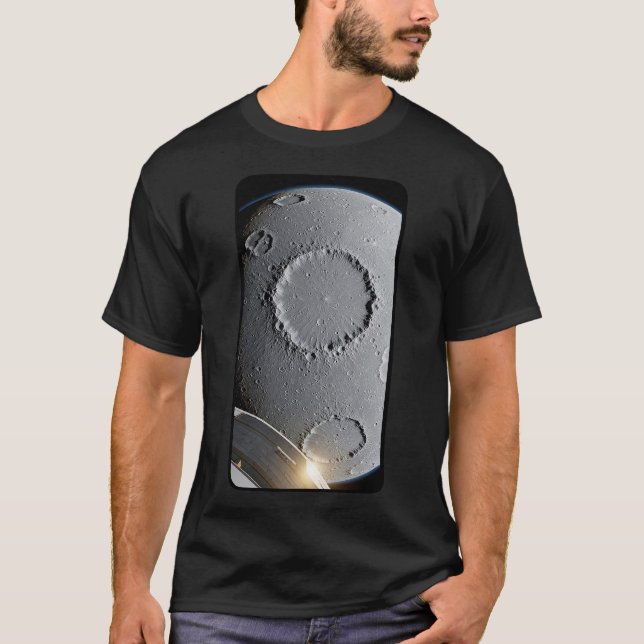 T-shirt S'écraser sur une exo-lune (Devant)