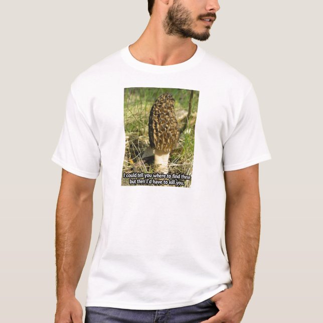 T-shirt Secret du chasseur de morelle (Devant)
