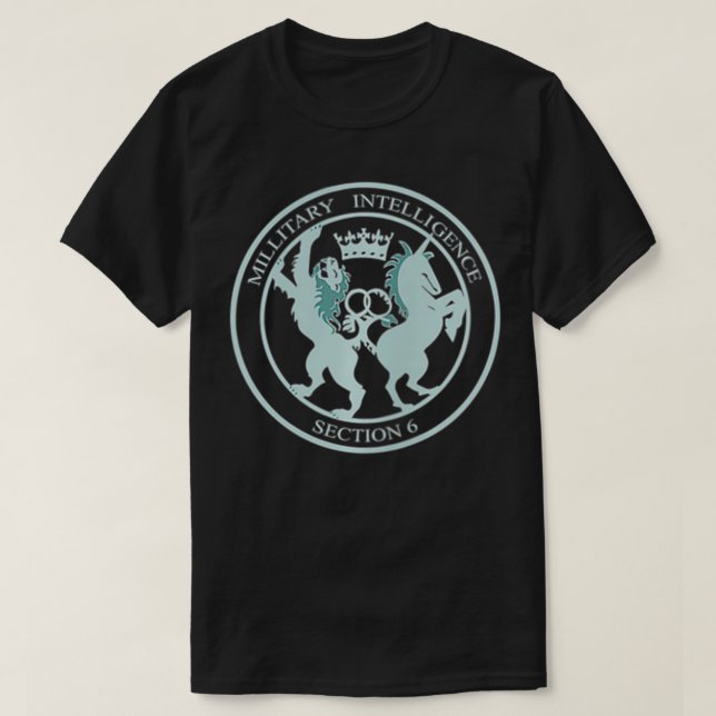 T-shirt Secret Intelligence Service SIS MI6 UK Spy Agency (Design devant)