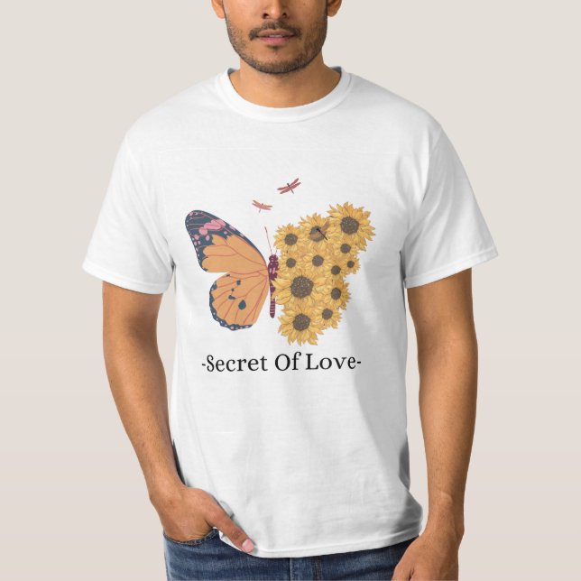 T-shirt Secret of Love Men's Value (Devant)