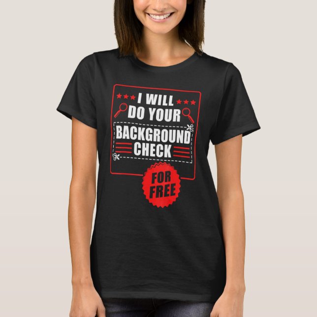 T-shirt Secret Spy Private Eye Crimescene Investigateur I  (Devant)