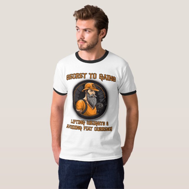 T-shirt Secret sur les gains (Devant entier)