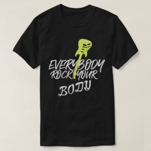 T-shirt Secret tout le monde roche votre garçon de dos de