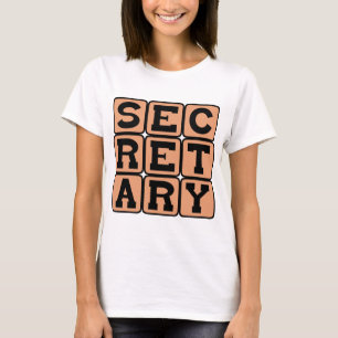 T-shirt Secrétaire, assistante de direction