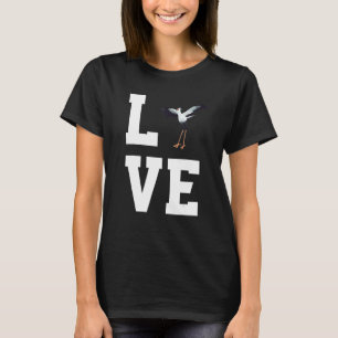 T-shirt Secrétaire d'amour Oiseaux Watcher Vêtements Oisea