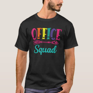 T-shirt Secrétaire de l'école Bureau de l'escouade Service