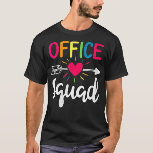 T-shirt Secrétaire de l'école de l'escouade du bureau des