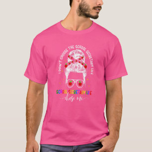 T-shirt Secrétaire de l'école Secrétaire du bureau de l'éc