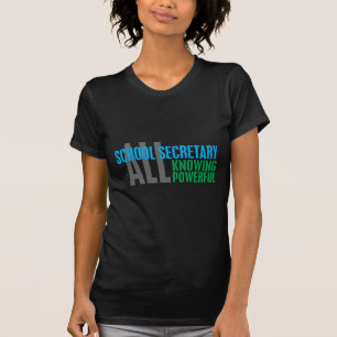 T-shirt Secrétaire d'école