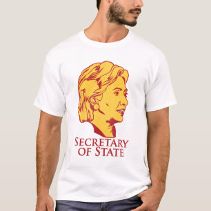 T-shirt Secrétaire d'état de Hillary Clinton… - Custom