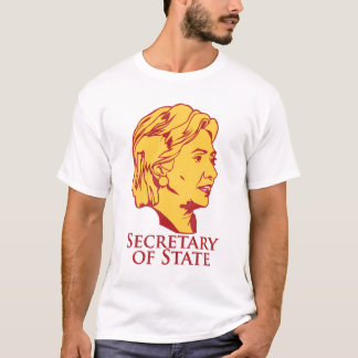 T-shirt Secrétaire d'état de Hillary Clinton… - Customisé