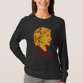 T-shirt Secrétaire d'état de Hillary Clinton - customisé