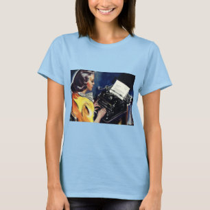 T-shirt Secrétaire exécutif vintage des affaires Lettre d'