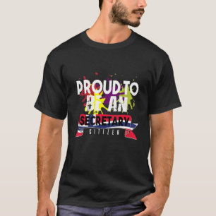 T-shirt Secrétaire fier citoyen Profession carrière travai