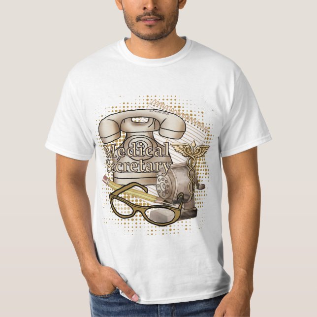 T-shirt Secrétaire Médical (Devant)