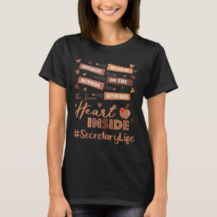 T-shirt Secrétaire Nous pouvons être différents Mois de l'
