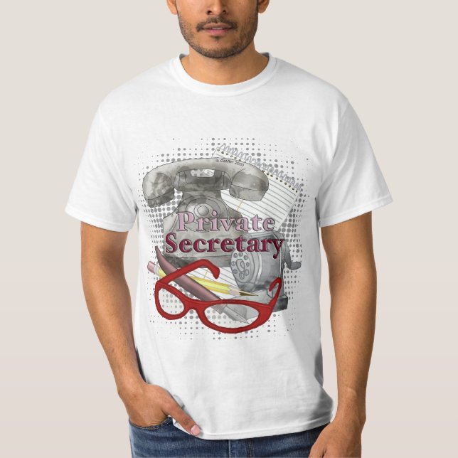 T-shirt Secrétaire particulier (Devant)