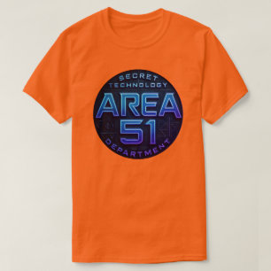 T-shirt Secteur 51 - Département de la technologie secrète