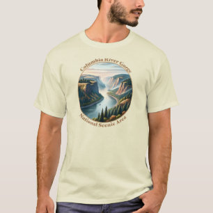 T-shirt Secteur Pittoresque national de Columbia River Gor