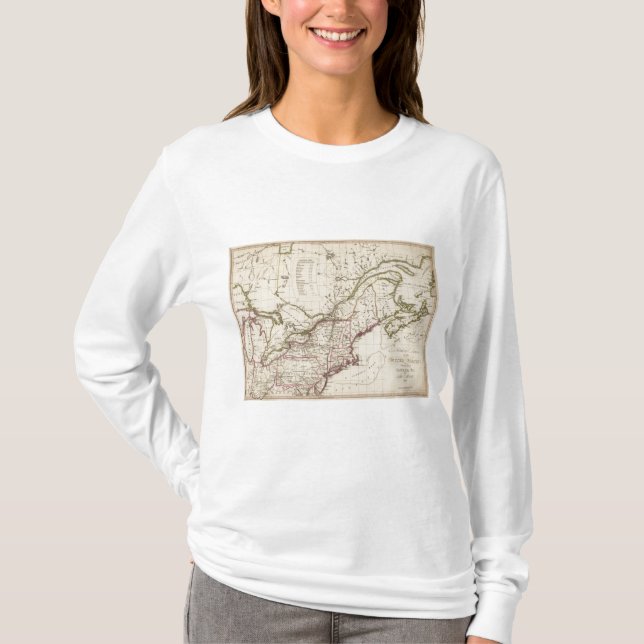 T-shirt Section du nord Etats-Unis (Devant)