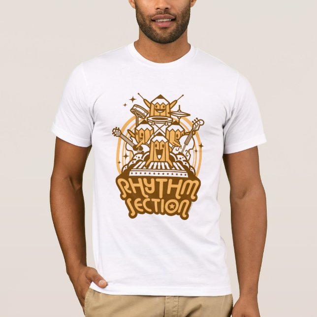 T-shirt section rythmique (Devant)