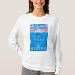 T-shirt Section transversale d'iceberg - Skagway, Alaska