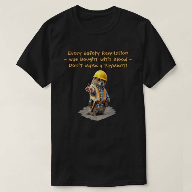 T-shirt "Sécurité" (Design devant)