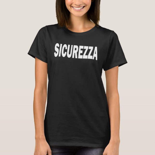 T-shirt Sécurité (Devant)
